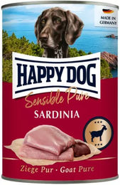 Happy Dog Sensible Pure Sardinia Hundefutter Ziege mit Sardine Adult 6 x 400 g Dose - 6 x 400 g – Bild 1 von 6