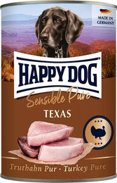 Happy Dog Sensible Pure Texas Truthahn Monoprotein Hundefutter Adult 6 x 400 g - 6 x 400 g – Bild 1 von 7