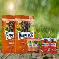 Produktbild von Happy Dog Sensible Toscana Hundefutter Adult 2 x 12,5 kg mit Soft Snacks Toscana 2 x 100 g und Sensible Pure Australia 2 x 400 g Set glutenfrei