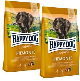 Produktbild von Happy Dog Sensible Trockenfutter Adult Ente und Fisch Getreidefrei 2x10 kg - 2 x 10 kg