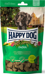 Happy Dog Soft Snack India Hundesnack für Adult ohne tierisches Protein 100 g - 10 x 100 g – Bild 1 von 10