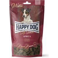 Produktbild von Happy Dog Soft Snack Mini Africa Hundesnack Strauße Adult Getreidefrei Ohne Zucker 100 g - 10 x 100 g