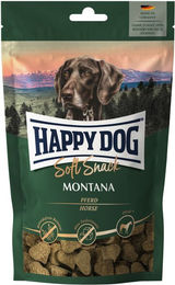 Produktbild von Happy Dog Soft Snack Montana Getreidefreier Belohnungssnack für Pferde