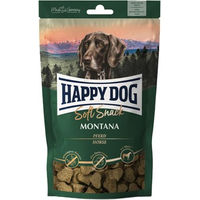 Produktbild von Happy Dog Soft Snack Montana Monoprotein Belohnungssnack für Pferde 3 x 100 g