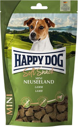 Produktbild von Happy Dog SoftSnack Mini Hund Belohnungssnack Lamm Neuseeland Sensitive ohne Zucker 5x100g