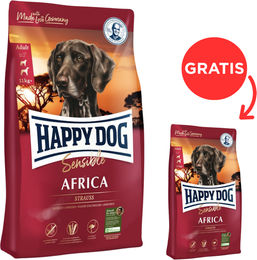 Happy Dog Supreme Africa Hundefutter mit Strauß getreidefrei und hypoallergen 13,5 kg – Bild 1 von 1