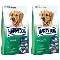 Produktbild von Happy Dog Supreme Fit & Vital Maxi Adult Hundefutter für große Rassen mit Geflügel Lamm und Fisch 2 x 14 kg