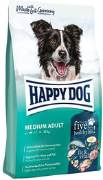 Happy Dog Supreme fit & vital Medium Adult Hundetrockenfutter Geflügel und Lamm glutenfrei 12 kg - 12 kg – Bild 1 von 8