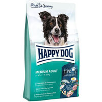 Produktbild von Happy Dog Supreme fit & vital Medium Adult Hundetrockenfutter Geflügel und Lamm glutenfrei 12 kg - 12 kg
