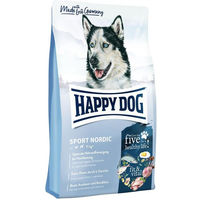 Produktbild von Happy Dog Supreme Fit & Vital Sport Adult Nordic Hundefutter mit Lamm Lachs und Geflügel 14 kg