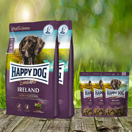 Happy Dog Supreme Ireland Hundefutter Lachs und Kaninchen Sensitive 25 kg – Bild 1 von 1