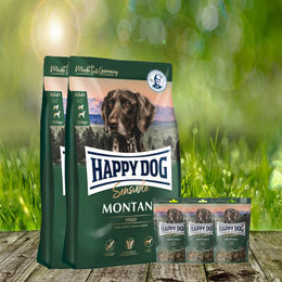 Happy Dog Supreme Montana Getreidefreies Hundefutter für mittelgroße und große Hunde Adult mit Kartoffel – Bild 1 von 1