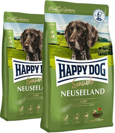 Produktbild von Happy Dog Supreme Neuseeland Hundefutter Lamm Glutenfrei Sensitive 25 kg