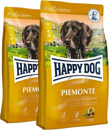 Produktbild von Happy Dog Supreme Piemonte Getreidefreies Hundetrockenfutter Ente und Fisch 20 kg
