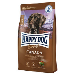 Produktbild von Happy Dog Supreme Sensible Canada Trockenfutter für Hunde Adult Getreidefrei und Glutenfrei 300 g - 300 g
