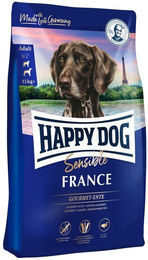 Happy Dog Supreme Sensible France Getreidefreies Trockenfutter mit Ente für adulte Hunde 4 kg - 4 kg – Bild 1 von 8
