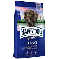 Produktbild von Happy Dog Supreme Sensible France Hundetrockenfutter mit Ente getreidefrei für erwachsene Hunde 300 g - 6 x 300 g