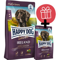 Produktbild von Happy Dog Supreme Sensible Irland Trockenfutter für erwachsene Hunde mit Lachs und Kaninchen 13,5 kg