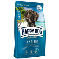 Produktbild von Happy Dog Supreme Sensible Karibik Getreidefreies Hundetrockenfutter Adult mit Fisch 4 kg - 4 kg