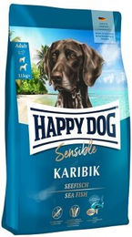 Happy Dog Supreme Sensible Karibik Getreidefreies Trockenfutter für Hunde Adult mit Fisch 11 kg - 11 kg – Bild 1 von 10