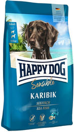 Produktbild von Happy Dog Supreme Sensible Karibik Hundefutter Adult Getreidefrei Monoprotein 2x11kg