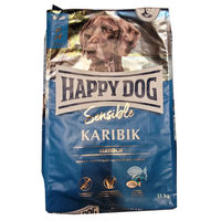 Produktbild von Happy Dog Supreme Sensible Karibik Hundefutter Adult Getreidefrei und Glutenfrei mit Fisch 2 x 11 kg - 2 x 11 kg