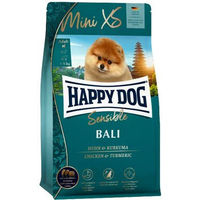 Produktbild von Happy Dog Supreme Sensible Mini XS Bali Trockenfutter Huhn für kleine Hunde Adult Glutenfrei 1,3 kg - 4 x 1,3 kg