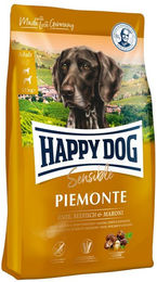 Happy Dog Supreme Sensible Piemonte Getreidefreies Hundetrockenfutter mit Ente und Fisch für adulte Hunde 10 kg - 10 kg – Bild 1 von 10