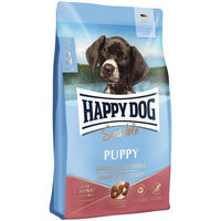 Produktbild von Happy Dog Supreme Sensible Puppy Hundetrockenfutter Lachs & Kartoffel Glutenfrei 4 kg - 4 kg