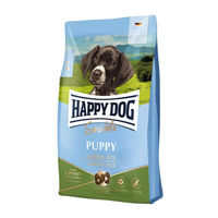 Produktbild von Happy Dog Supreme Sensible Puppy Hundetrockenfutter Lamm und Reis 1 kg - 4 x 1 kg