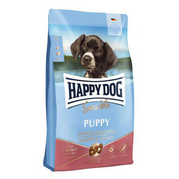 Happy Dog Supreme Sensible Puppy Welpenfutter Lachs und Kartoffel Glutenfrei 2x10kg – Bild 1 von 7