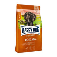 Produktbild von Happy Dog Supreme Sensible Toscana Trockenfutter für Hunde Adult mit Ente und Lachs 300 g - 300 g
