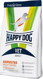 Happy Dog VET Adipositas Trockenfutter zur Gewichtsreduktion und Gewichtskontrolle für Hunde 4 kg – Bild 1 von 3