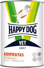 Happy Dog VET Adipositas Veterinärdiät Nassfutter zur Gewichtsreduktion 6 x 400 g – Bild 1 von 2