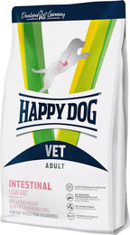 Happy Dog VET Intestinal Low Fat Trockenfutter für Hunde zur Magen-Darm-Unterstützung und Gewichtskontrolle 1 kg – Bild 1 von 3
