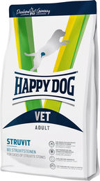 Happy Dog VET Struvit Trockenfutter für erwachsene Hunde zur Unterstützung der Harnwege 4 kg – Bild 1 von 3