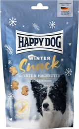 Happy Dog Wintersnack Hund Ente & Hagebutte 100 g – Bild 1 von 1