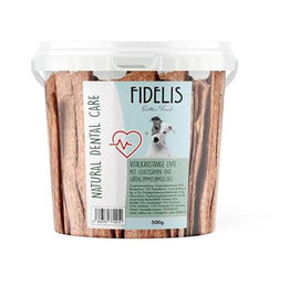 Happy Dog Zahnpflege-Snack Ente und Rind getreidefrei 500g – Bild 1 von 4