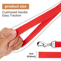 Produktbild von Happy Hachi Schleppleine aus Nylon für Hunde in Rot, 3m