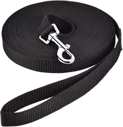 Happy Hachi Schleppleine für Hunde aus Nylon in Schwarz 10m - 10 m – Bild 1 von 8