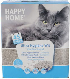 Happy Home Katzenstreu Ultra White Klumpstreu 10 L – Bild 1 von 2