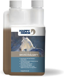 Happy Horse Atemwege & Bronchialsaft Ergänzungsfutter für Pferde 1000 ml - 1000 ml – Bild 1 von 4