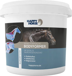 Produktbild von Happy Horse Bodyformer Ergänzungsfutter für Pferde zur Unterstützung von Gelenken und Knochen 4,5 kg