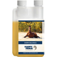 Produktbild von Happy Horse Darm Balance Ergänzungsfutter für Pferde zur Unterstützung von Magen und Darm 1 l - 1 l