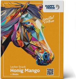 Happy Horse Leckerli Snack Honig Mango für Pferde 800 g - 800 g – Bild 1 von 2
