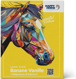 Happy Horse Pferd Leckerli Banane Vanille 800 g - 800 g – Bild 1 von 1