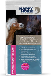 Produktbild von Happy Horse Security Kraftfutter für Pferde getreidefrei und melassefrei 1 kg