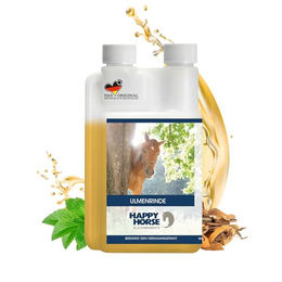 Happy Horse Ulmenrinde Ergänzungsfuttermittel für Pferde zur Unterstützung von Magen und Darm 1000 ml – Bild 1 von 8