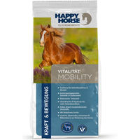 Produktbild von Happy Horse Vitalität Mobility Ergänzungsfutter für Pferde zur Unterstützung von Gelenken und Muskelaufbau 1000g