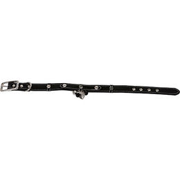 Happy-House Leder Halsband Schwarz Größe L - 1 Stk. – Bild 1 von 2